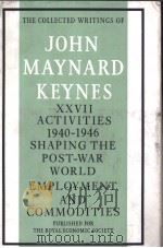 THE COLLECTED WRITINGS OF JOHN MAYNARD DEYNES VOLUME XXVII     PDF电子版封面     