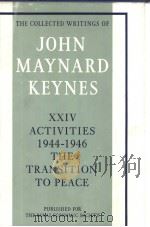 THE COLLECTED WRITINGS OF JOHN MAYNARD DEYNES VOLUME XXIV     PDF电子版封面     
