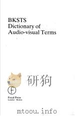 BKSTS Dictionary of Audio-visual Terms（ PDF版）