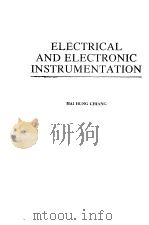 ELECTRICAL AND ELECTRONIC INSTRUMENTATION（ PDF版）