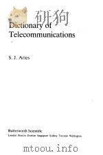 Dictionary of Telecommunications（ PDF版）