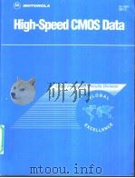 MOTOROLA HIGH-SPEED CMOS DATA     PDF电子版封面     