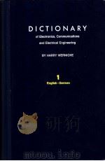 Dictionary of Electronics，Communications and Electrical Engineering 1     PDF电子版封面     