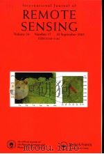 International Journal of REMOTE SENSING  Volume 24  Number 17     PDF电子版封面     