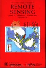 International Journal of REMOTE SENSING  Volume 24  Number 15     PDF电子版封面     