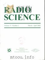 RADIO SCIENCE  Volume 37  Number 2     PDF电子版封面     