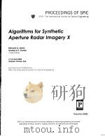 Llgorithms for Synthetic Aperture Radar Imagery X     PDF电子版封面  0819449555   
