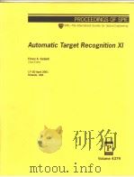 Automatic Target Recognition Ⅺ     PDF电子版封面     