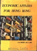 ECONOMIC AFFAIRS FOR HONG KONG     PDF电子版封面     