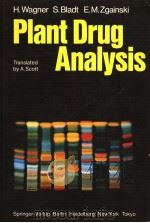 Plant Drug Analysis     PDF电子版封面  3540131957   