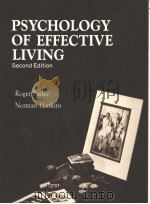 PSYCHOLOGY OF EFFECTIVE LIVING     PDF电子版封面     