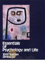 Essentials of psychology and life     PDF电子版封面     