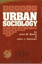 URBAN SOCIOLOGY     PDF电子版封面     