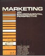 Marketing：An Environmental Perspective     PDF电子版封面  0829901191   