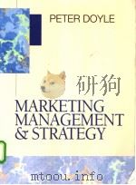 Marketing management and strategy     PDF电子版封面  0130653500   