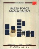 SALES FORCE MANAGEMENT     PDF电子版封面  0256080046   