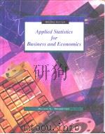 Applied Statistics for Business and Economics     PDF电子版封面  0256140227   