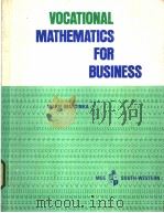 VOCATIONAL MATHEMATICS FOR BUSINESS     PDF电子版封面     