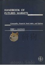 HANDBOOK OF FUTURES MARKETS     PDF电子版封面     
