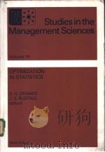 Studies in the Management Sciences     PDF电子版封面  0444865446   
