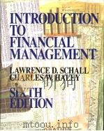 INTRODUCTION TO FINANCIAL MANAGEMENT     PDF电子版封面     