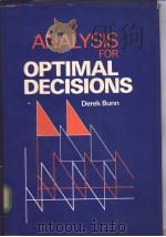 Analysis for Optimal Decisions（ PDF版）