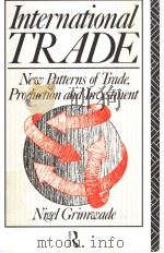 International Trade     PDF电子版封面  0415003970   