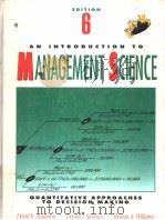 An Introduction to Management Science     PDF电子版封面  0314793216   
