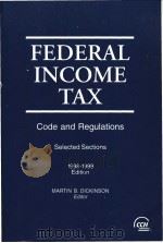 FEDERAL INCOME TAX 1998-1999     PDF电子版封面     