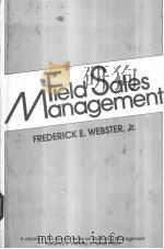 Field Sales Management     PDF电子版封面     