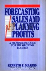 FORECASTING SALES AND PLANNING PROFITS     PDF电子版封面     