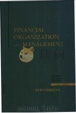 FINANCIAL ORGANIZATION AND MANAGEMENT     PDF电子版封面     