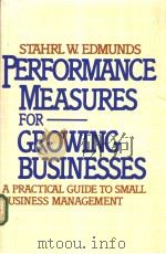 PERFORMANCE MEASURES FOR GROWING BUSINESSES（ PDF版）