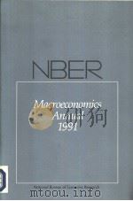 NBER Macroeconomics Annual 1991     PDF电子版封面  0262521652   