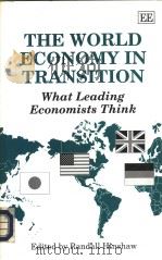 THE WORLD ECONOMY IN TRANSITION     PDF电子版封面  1858983436   