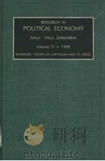 RESEARCH IN POLITICAL ECONOMY     PDF电子版封面  076230538X   