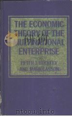 THE ECONOMIC THEORY OF THE MULTINATIONAL ENTERPRISE（ PDF版）