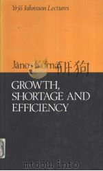 Growth Shortage and Efficiency     PDF电子版封面     