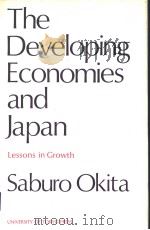 The Developing Economies and Japan     PDF电子版封面     