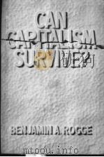 Can Cnpitalism Survive?     PDF电子版封面     