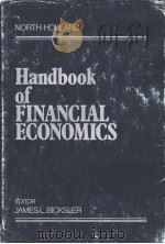 Handbook of FINANCLAL ECONOMICS（ PDF版）