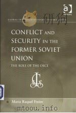 CONFLICT AND SECURITY IN THE FORMER SOVIET UNION     PDF电子版封面     