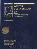 WESTS BUSINESS LAW     PDF电子版封面  0314889442   