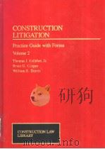 CONSTRUCTION LITIGATION     PDF电子版封面     