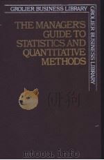 THE MANAGEERS GUIDE TO STATISTICS AND QUANTITATIVE METHODS     PDF电子版封面     