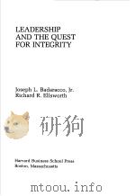 LEADERSHIP AND THE QUEST FOR INTEGRITY（ PDF版）