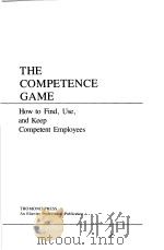 THE COMPETENCE GAME     PDF电子版封面     