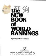 THE NEW BOOK OF WORLD RANKINGS     PDF电子版封面  087196743X   