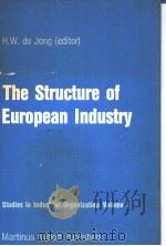 The Structure of European Industry     PDF电子版封面     
