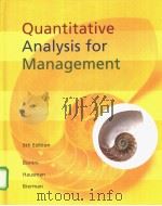 Quantitative Analysis for Management     PDF电子版封面     